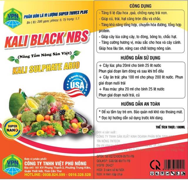 Kali Sulphate Abio